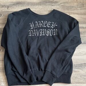 Harley-Davidson Black Crewneck Sweatshirt